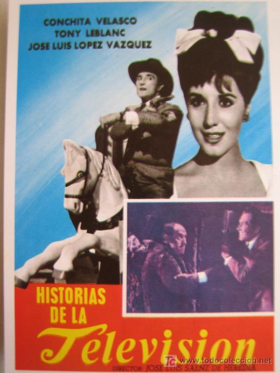 Kino: Historias de la television - Cine espa&ntilde;ol - Folleto reproduccion