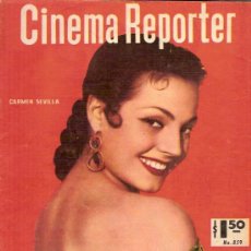 Cine: CARMEN SEVILLA REVISTA CINEMA REPORTER EDITADA EN MEXICO AÑO 1955. Lote 6698717