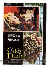 Kino: EDDY DUCHIN. POR TYRONE POWER. REPRODUCCION EN PAPEL A&Ntilde;OS 80.