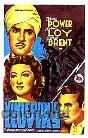 Kino: VINIERON LAS LLUVIAS. POR TYRONE POWER.  REPRODUCCION EN PAPEL A&Ntilde;OS 80.