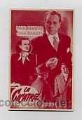 Kino: LA CICATRIZ, por Joan Bennett.