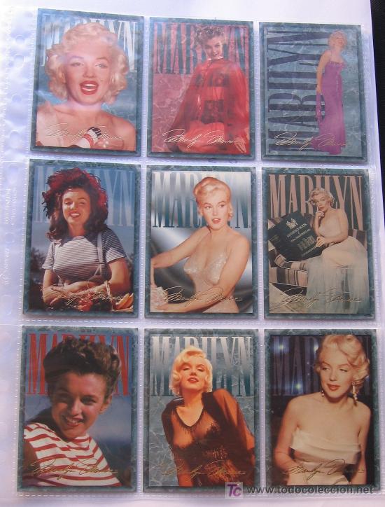 Cine: MARILYN MONROE DIAMONDS COLLECTIONS 9 REGULAR CARDS - Foto 1