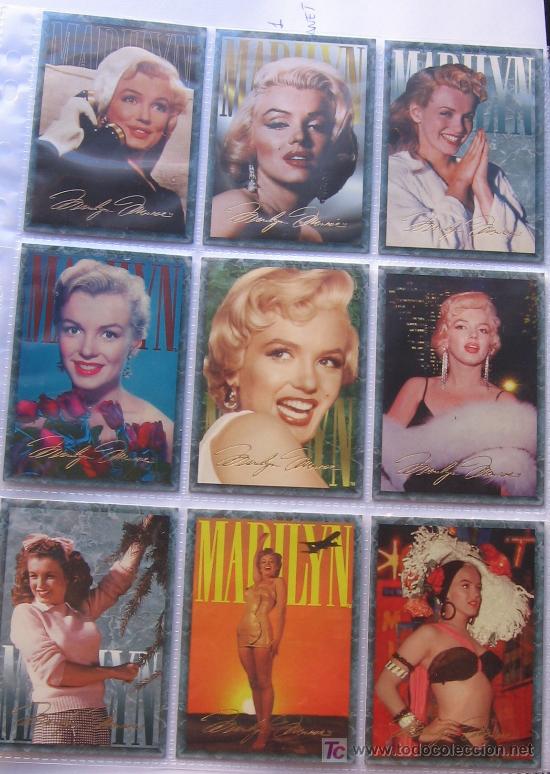 Cine: MARILYN MONROE DIAMONDS COLLECTIONS 9 REGULAR CARDS - Foto 1