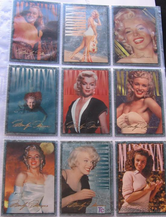 Cine: MARILYN MONROE DIAMONDS COLLECTIONS 9 REGULAR CARDS - Foto 1