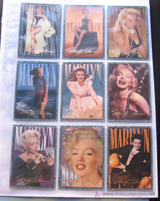 Cine: MARILYN MONROE DIAMONDS COLLECTIONS 9 REGULAR CARDS - Foto 1