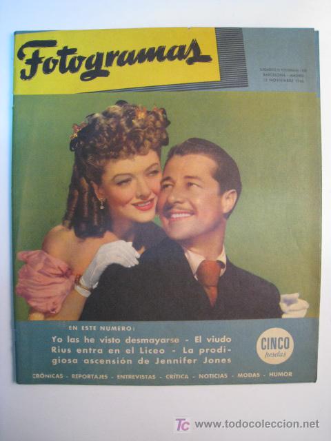 Cine: FOTOGRAMAS. SUPLEMENTO N&ordm; 1838 - 1946 - Foto 1