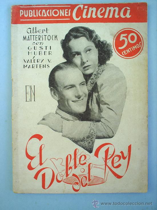 EL DOBLE DEL REY-PUBLICACIONES CINEMA (Cine - Revistas - Cinema)
