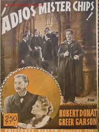 Kino: ADIOS, MISTER CHIPPS. Novela Cinematografica, A&ntilde;o III, Num.49