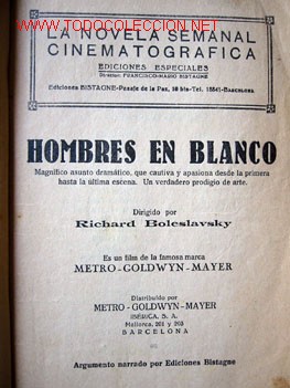 Cine: HOMBRES EN BLANCO - Foto 2