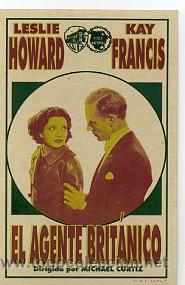 Cinema: EL AGENTE BRITANICO, por Leslie Howard.