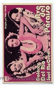 Kino: AVE DEL PARAISO, por Joel McCrea.
