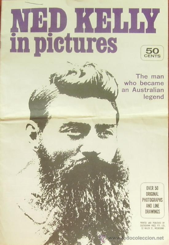 Cinema: NED KELLY IN PICTURES-MAGAZINE 16 PAGINAS  (ENGLISH)