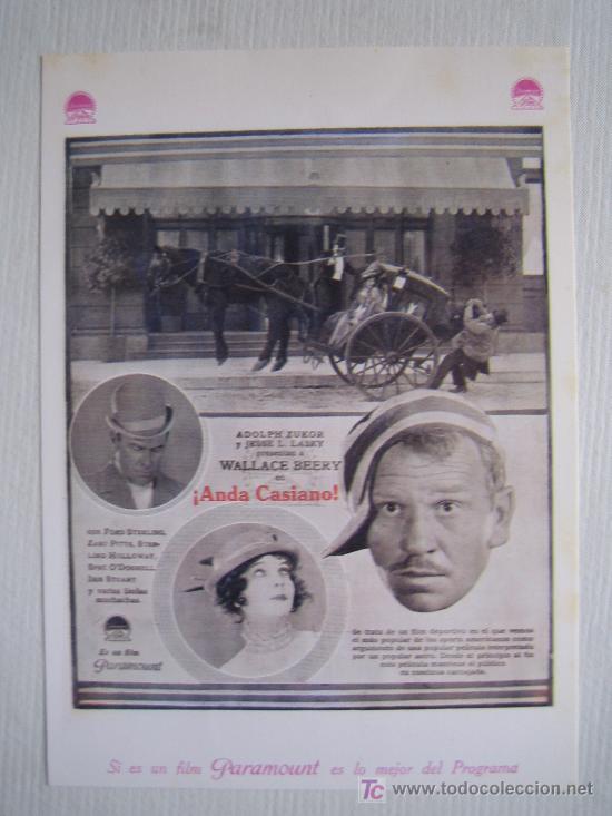 Kino: Anda casiano - folleto reproduccion
