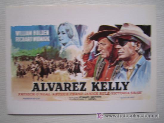Kino: Alvarez kelly - western - folleto reproduccion