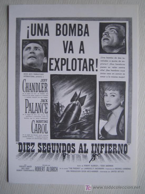 Kino: Diez segundos al infierno - folleto reproduccion