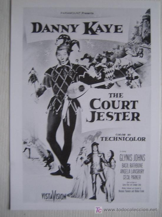 Kino: The court jester - folleto reproduccion