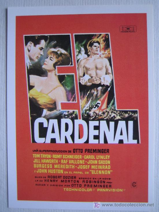 Cine: El cardenal - mac - folleto reproduccion - ROMY SCHNEIDER