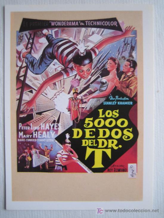 Cinema: Los 5000 dedos del dr t  - folleto reproduccion
