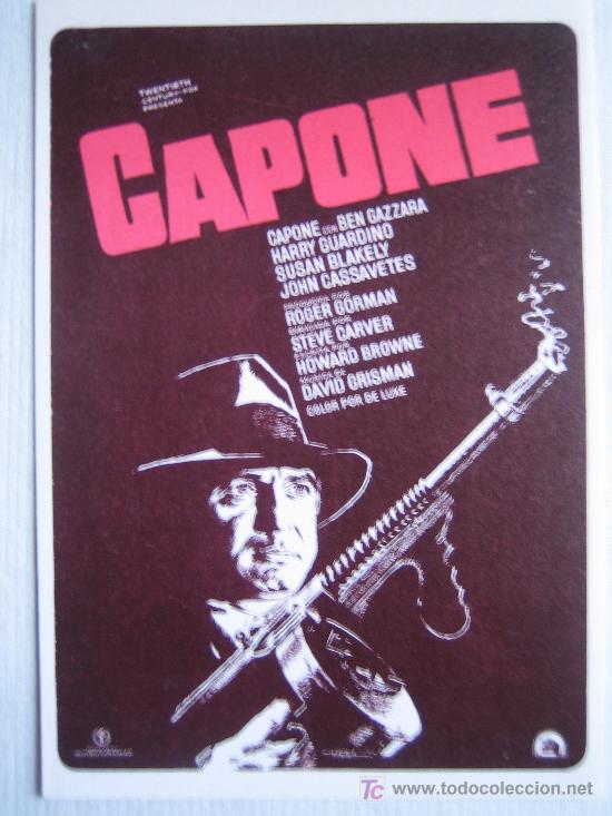Cinema: Capone - folleto reproduccion