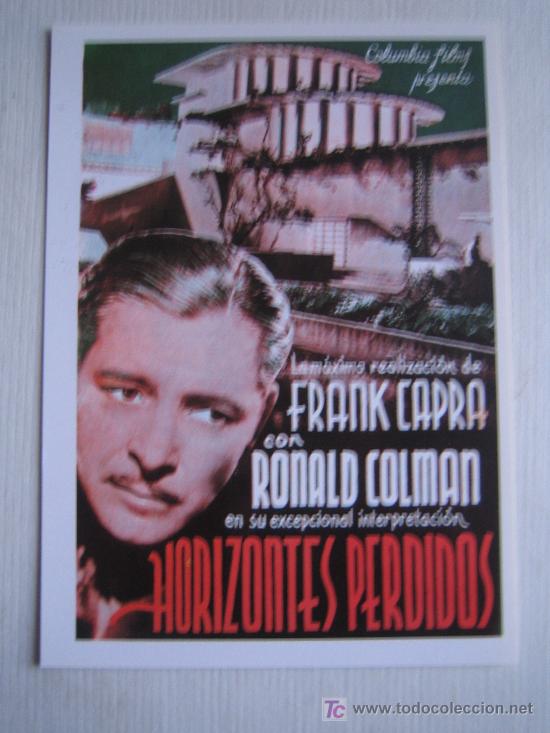 Cinema: Horizontes perdidos - folleto reproduccion