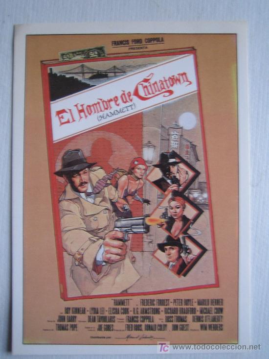 Cinema: El hombre de chinatown - folleto reproduccion