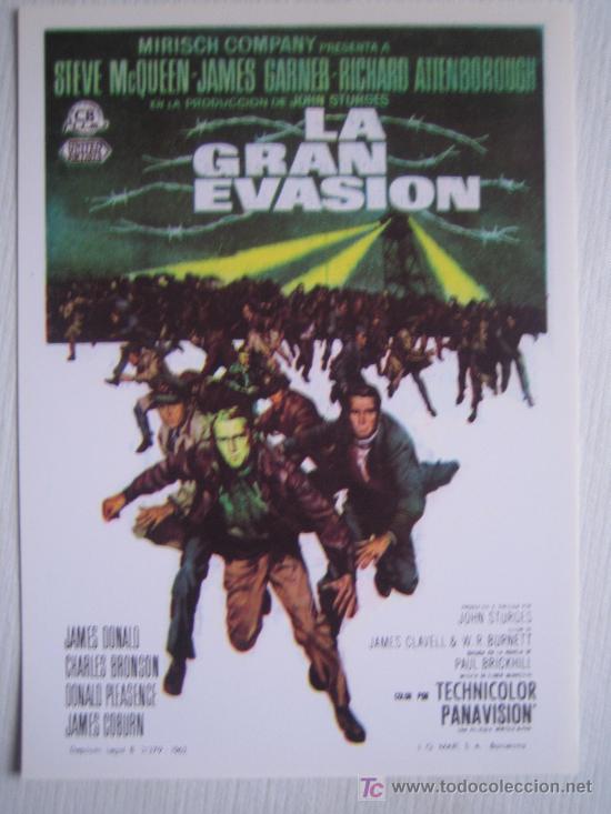 Kino: La gran evasion &ccedil;- folleto reproduccion