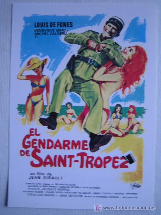 Kino: El gendarme de saint tropez - folleto reproduccion