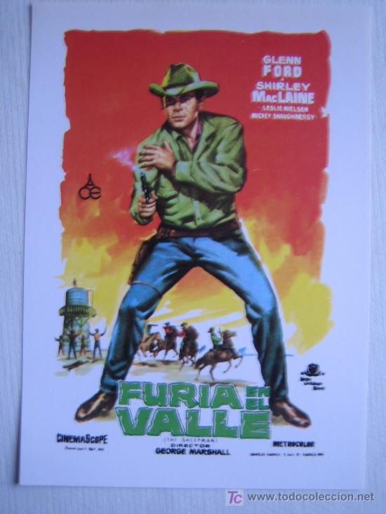 Kino: Furia en el valle - western - folleto reproduccion