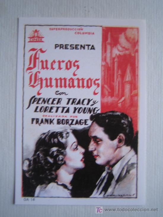 Cinema: Fueros humanos - folleto reproduccion