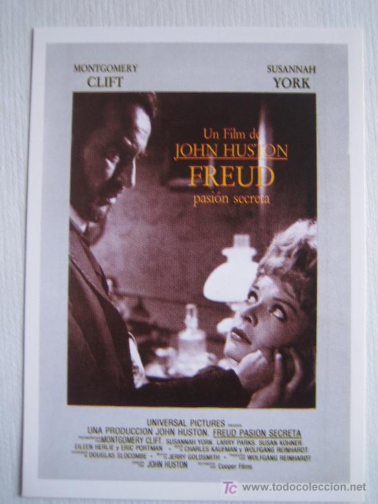 Kino: Freud pasion secreta- folleto reproduccion - montgomery clift susannah york