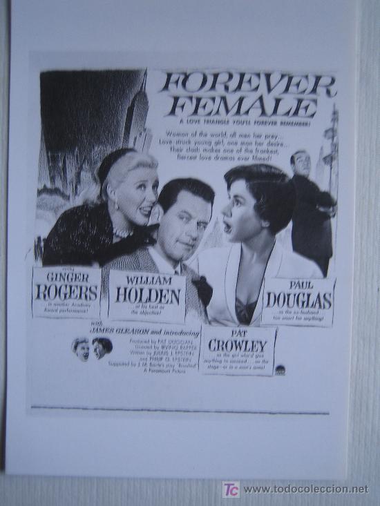 Cinema: Forever female - folleto reproduccion