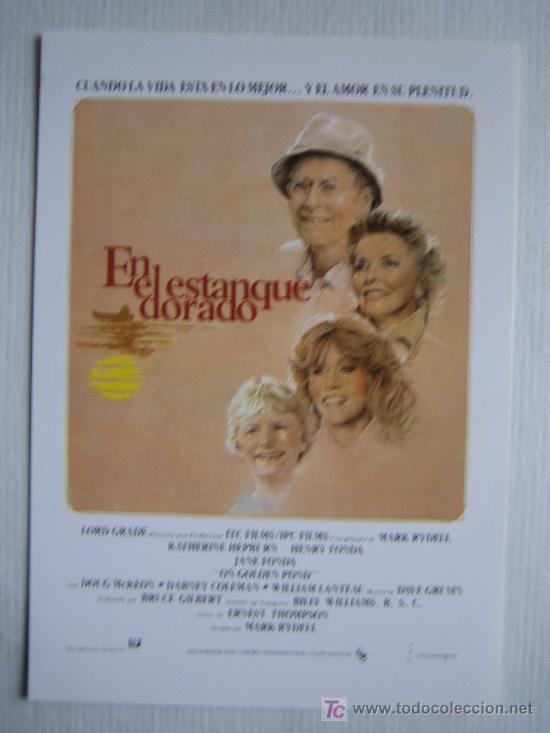 Cinema: En el estanque dorado - folleto reproduccion