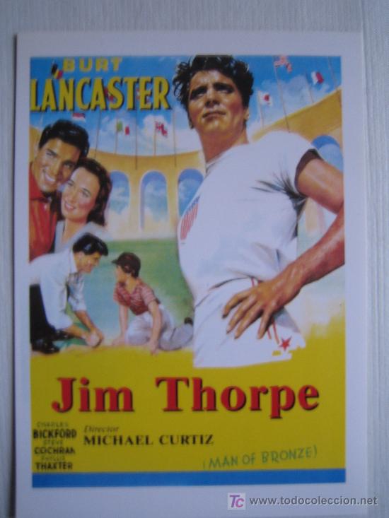 Cinema: Jim thorpe - folleto reproduccion