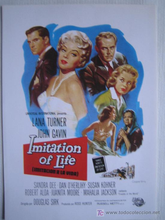 Kino: Imitacion a la vida - douglas sirk - folleto reproduccion