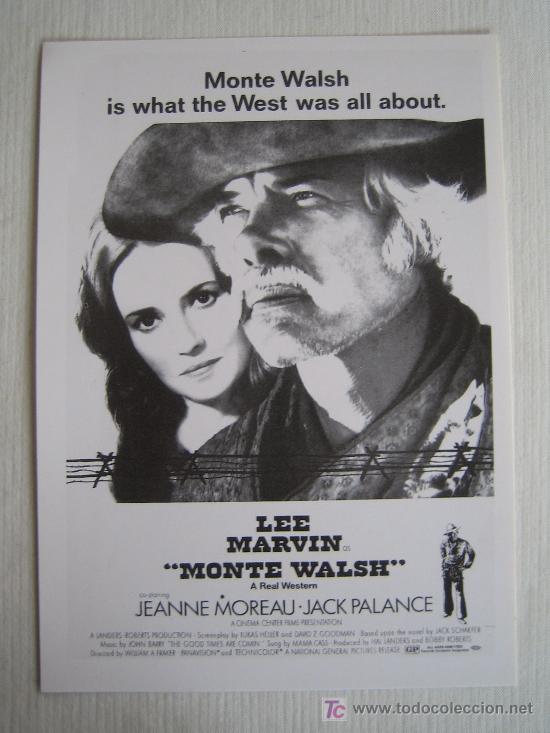Cinema: Monte walsh - folleto reproduccion