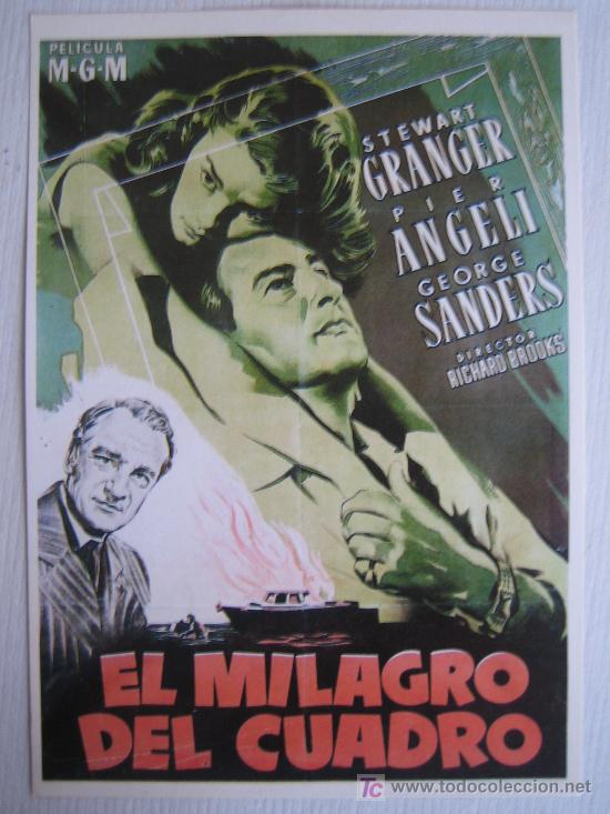 Cinema: El milagro del cuadro - folleto reproduccion