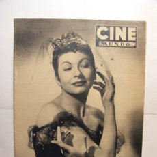 Cine: REVISTA CINE MUNDO / AÑO 1953 / LAS ESTRELLA AMERICANAS. Lote 22433647