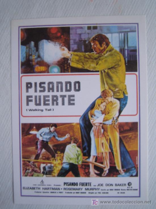 Cinema: Pisando fuerte - folleto reproduccion