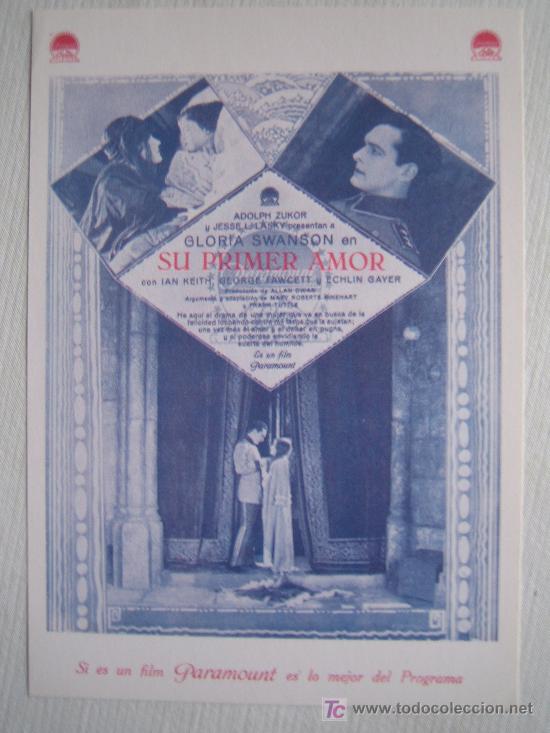 Kino: Su primer amor - folleto reproduccion