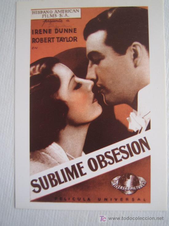 Kino: Sublime obsesion - folleto reproduccion