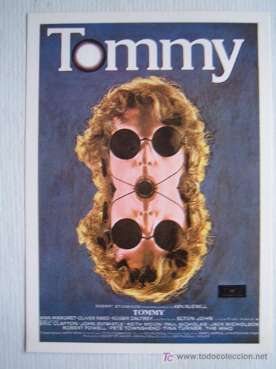 Kino: Tommy - folleto reproduccion - roger daltrey elton john ann margret