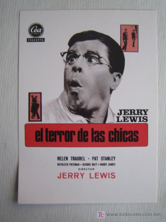 Kino: El terror de las chicas - folleto reproduccion - jerry lewis helen traubel