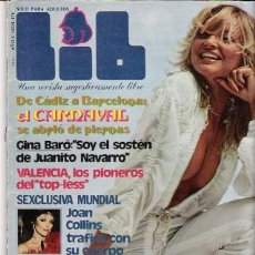 Cine: REVISTA LIB, AÑO 1980 Nº 176, REPORTAJE INTERIOR CON FOTOS EN COLOR DE JOAN COLLINS. Lote 27169935