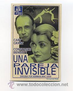 Kino: UNA PAREJA INVISIBLE, con Cary Grant.