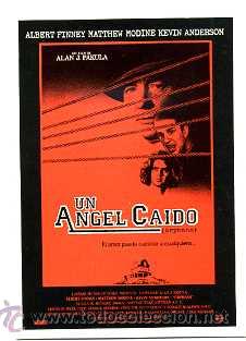 Kino: UN ANGEL CAIDO, con Albert Finney. POSTAL.