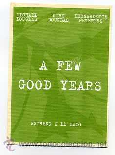 Kino: A FEW GOOD YEARS.