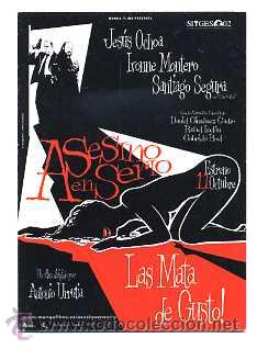 Kino: ASESINO EN SERIO.