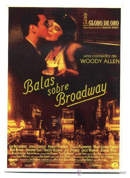 Kino: BALAS SOBRE BROADWAY.