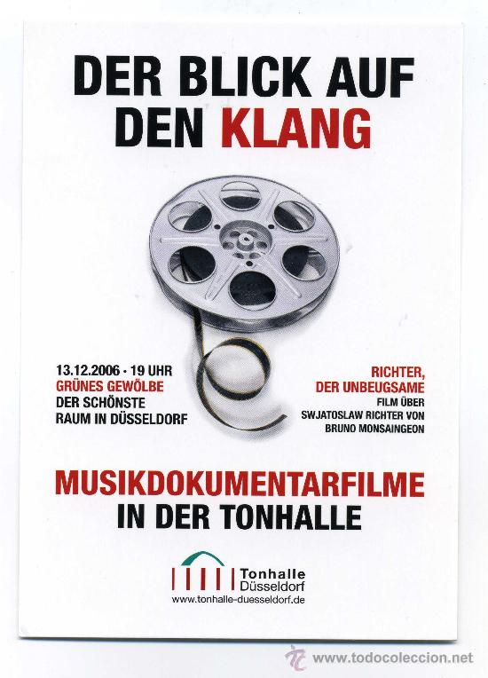 Kino: DER BLICK AUF DEN KLANG.