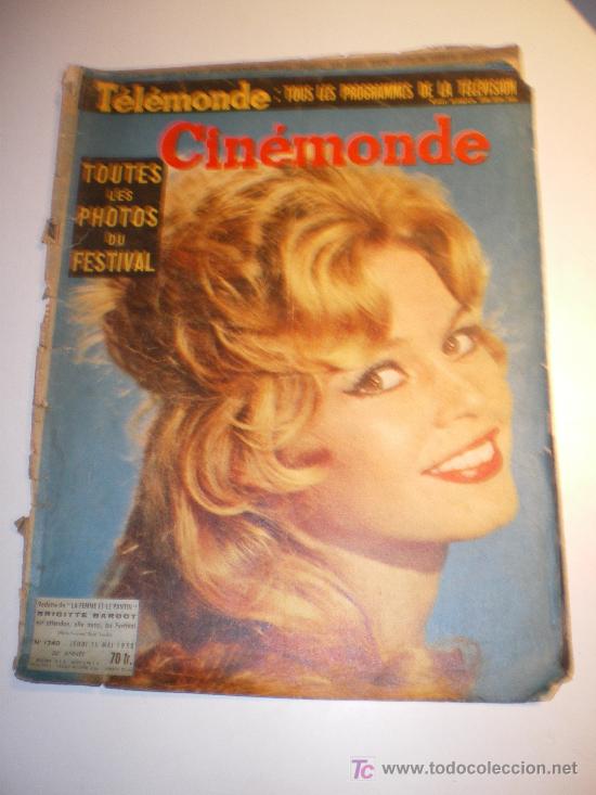 Cinema: CIN&Eacute;MONDE N&ordm; 1240 TOUTES LES PHOTOS DU FESTIVAL (1958)